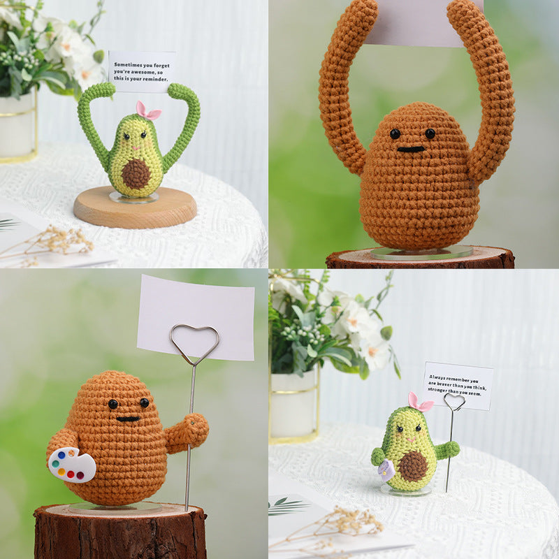 Crochet Kit - Avocado & Potato